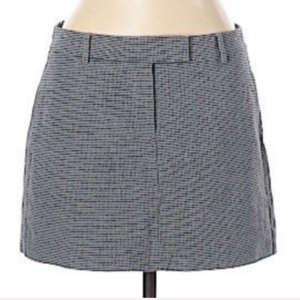 THEORY HOUNDSTOOTH Mini Skirt - Classic Houndstooth Mini Skirt Size 10